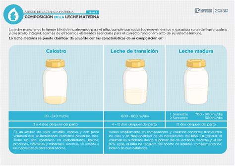 Infografía comparativa: composición nutricional entre leche de madre de bebé a término frente a madre de prematuro.
