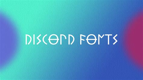 infografía: ejemplos de letras estilizadas para Discord