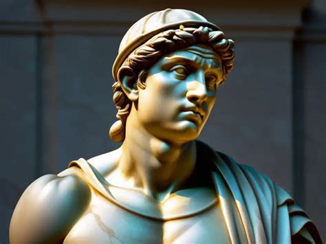 Detalle de la escultura que muestra el estudio anatómico del embarazo y los rasgos humanos de la Virgen.