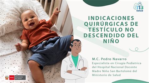 Ilustración de un testículo no descendido en un niño