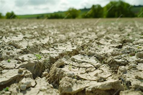 Campo árido y degradado contrastando con una zona de vegetación incipiente
