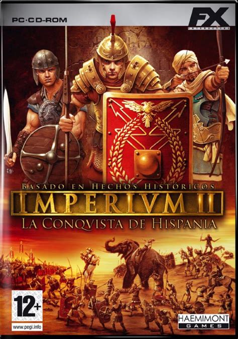Portada del juego Imperivm II con temática de conquista antigua