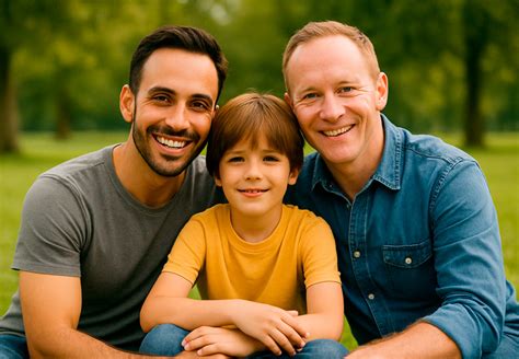 foto de diversos tipos de familias (heteroparentales, homoparentales, monoparentales) en contexto de subrogación