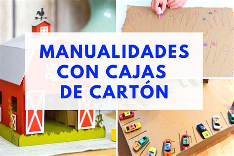 infografía sobre la versatilidad del cartón para manualidades de bebé