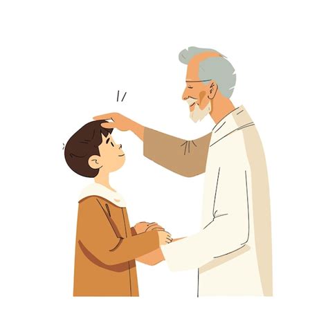 Foto de una bendición de niño en un círculo de hombres con el sacerdocio
