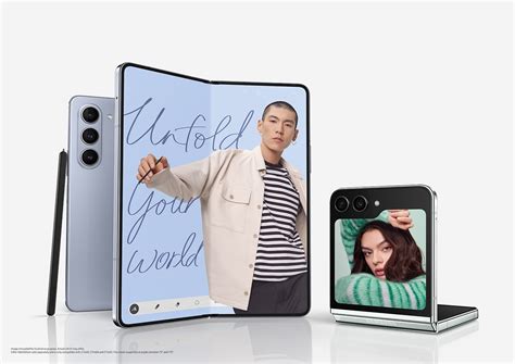 Esquema de un smartphone plegable Samsung Galaxy Z Fold o Z Flip