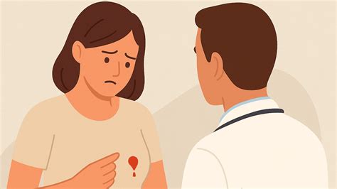 Infografía de las diversas causas de la secreción por el pezón
