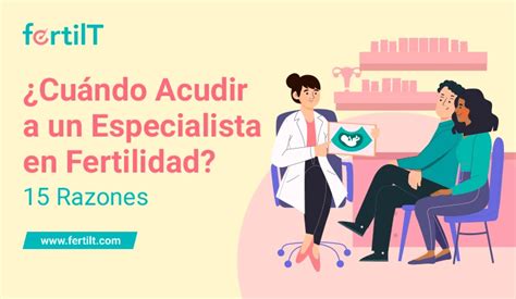 Ilustración de una pareja haciendo preguntas a un especialista en fertilidad
