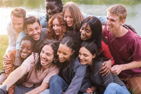 Foto de un grupo de campanillas en diferentes colores.