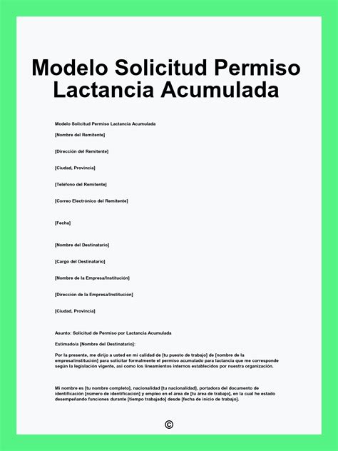 Esquema de cálculo para el permiso de lactancia acumulada, incluyendo ejemplos
