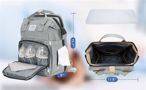 Foto de una mochila pañalera ergonómica siendo usada por un padre o madre