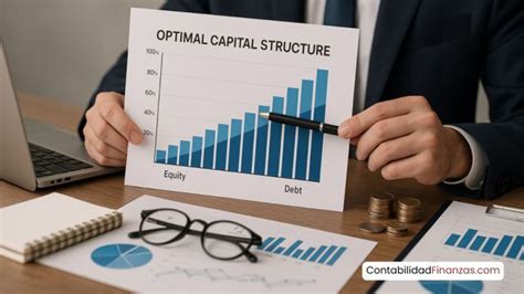 Infografía que explica la estructura de capital y los niveles de deuda de Fertilizantes Heringer frente a los estándares de la industria.