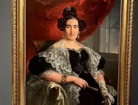 Detalle de la técnica de pincelada en un retrato del siglo XIX