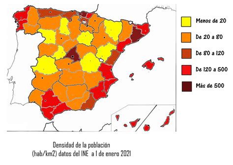 Mapa de España resaltando zonas rurales con baja densidad de población, simbolizando la repoblación.