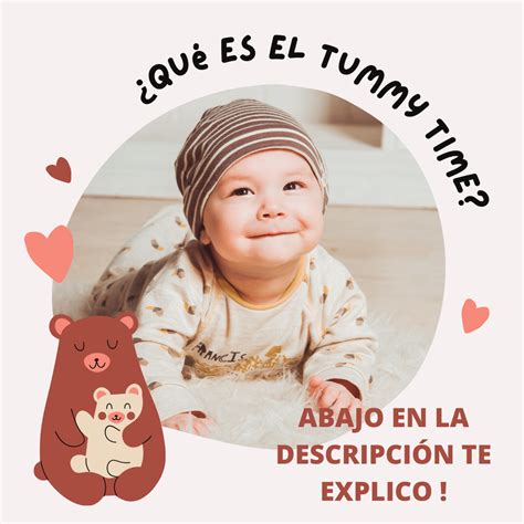 Infografía con diferentes formas de practicar tummy time