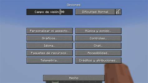 Captura de pantalla de la interfaz del Vestidor en Minecraft Bedrock mostrando las opciones de personalización
