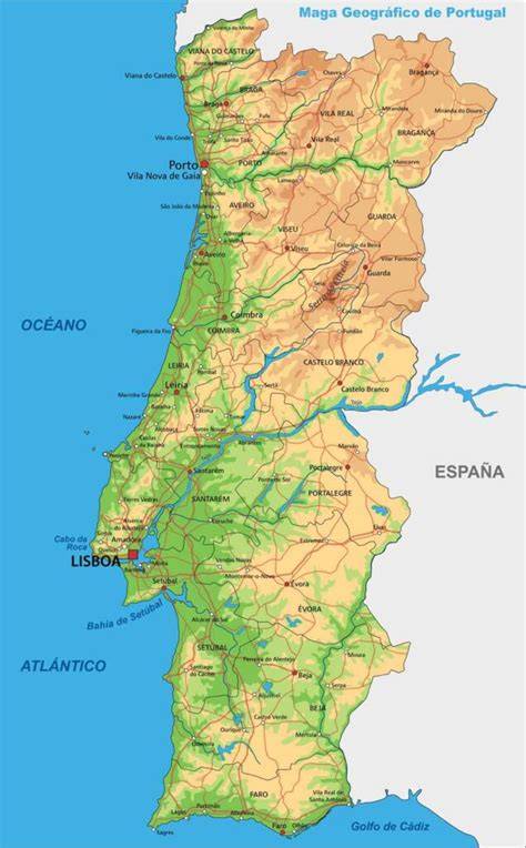 Mapa de interés geográfico por blogs en Portugal