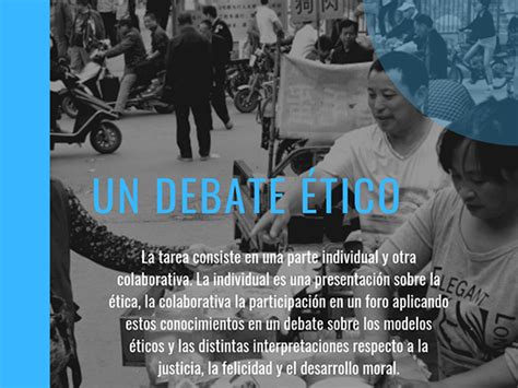 Foto: Representación de un debate ético o moral