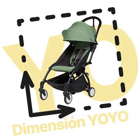 Infografía comparativa de las dimensiones de la silla de paseo