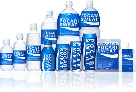 Surtido de bebidas funcionales japonesas como Pocari Sweat y Lipovitan