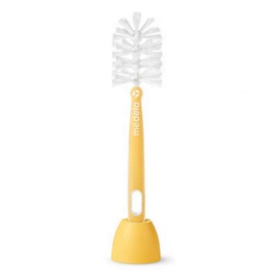 Cepillo limpia biberones Medela Quick Clean con sus componentes