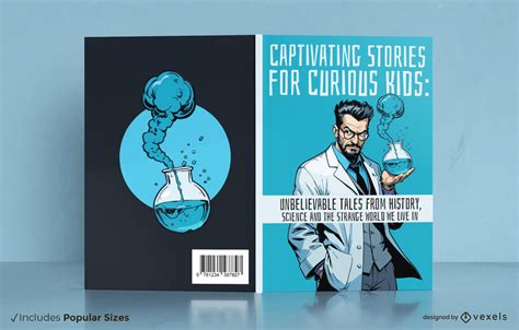 Diseño de portada de libro con un hombre atractivo y seis bebés