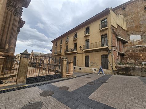 Plano antiguo del centro de Lorca