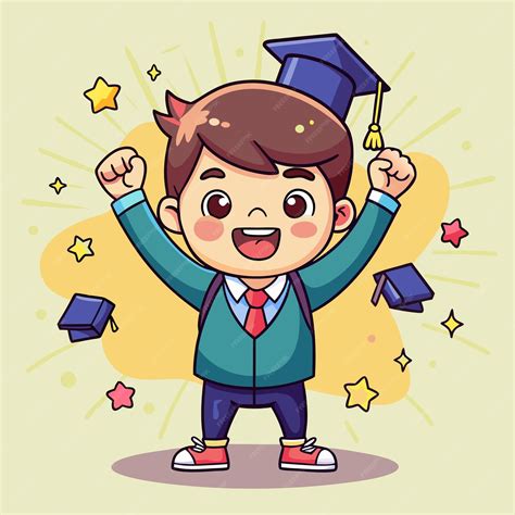 Ilustración de un niño feliz y orgulloso usando el orinal y celebrando su logro