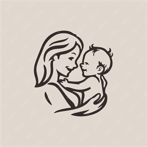 Ilustración simbólica de una mano institucional separando a una madre y un bebé.