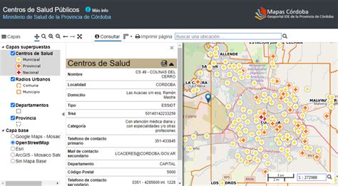 mapa de ubicación del Centro de Salud de Jinámar