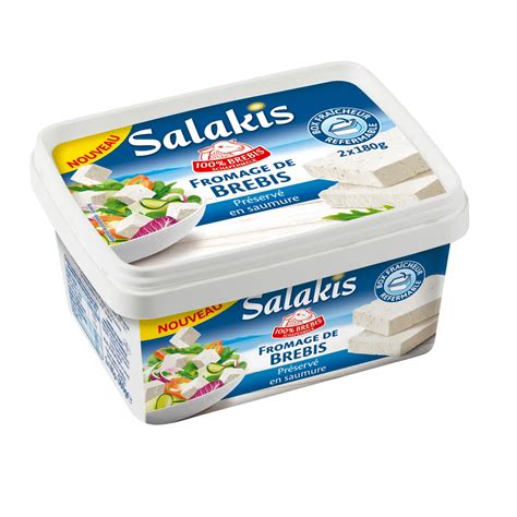 Foto de envase de queso Feta Salakis en barrica