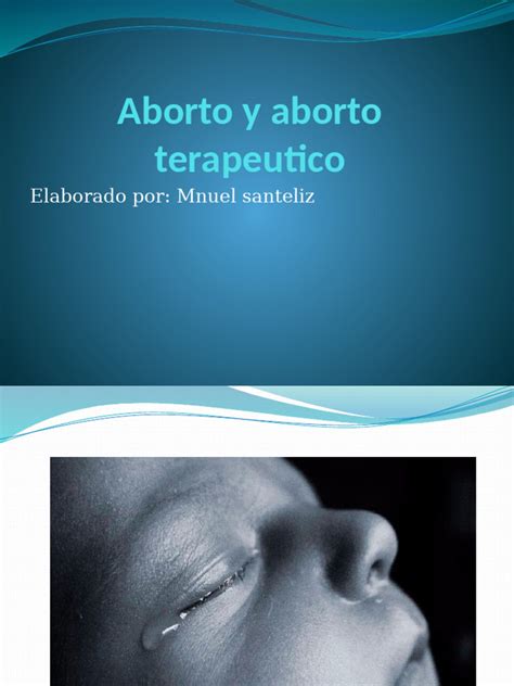 Diagrama comparativo de las intenciones y resultados del aborto terapéutico e indirecto