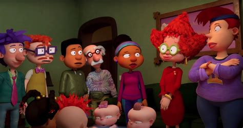 Foto de Betty DeVille en el remake de Rugrats, destacando su personalidad enérgica