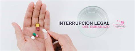 Representación de las diferentes técnicas de interrupción del embarazo: pastillas y aspiración quirúrgica