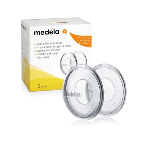 Infografía mostrando la colocación de una copa recolectora de leche Medela en el sujetador