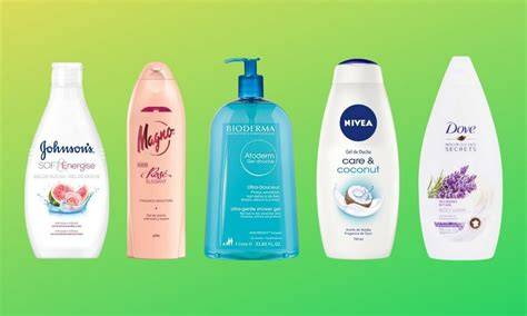 Comparativa de diferentes geles de baño para bebés con sus características principales