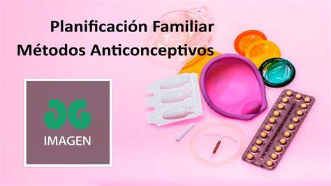 Esquema sobre planificación familiar o métodos anticonceptivos