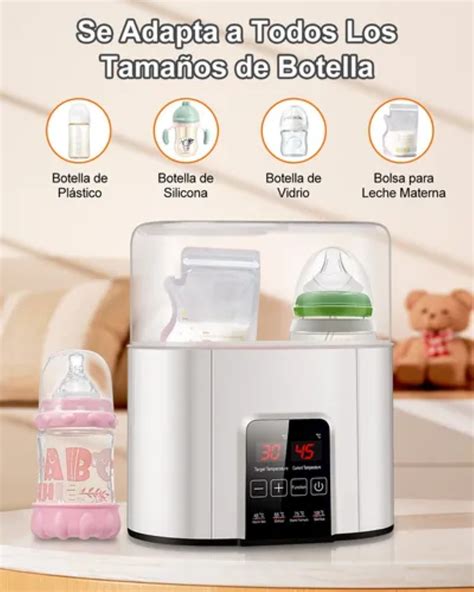 Foto de biberones de leche de fórmula y accesorios de alimentación