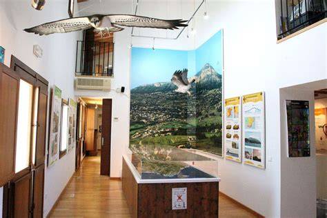 Interior del Centro de Interpretación de Almargen, mostrando la sala donde se exhibe el Ídolo de la Fertilidad
