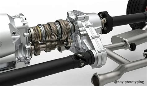 Esquema del Toppy Shaft mostrando su diseño compacto para espacios reducidos