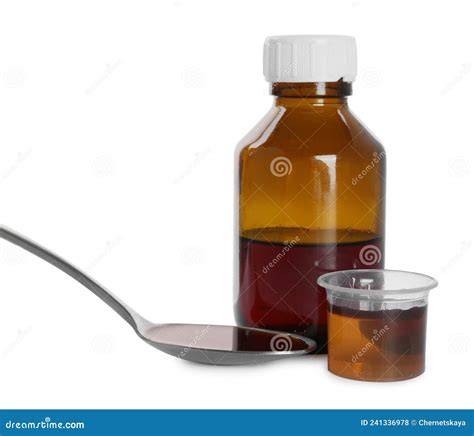 Imagen de un frasco de jarabe de cloperastina con vasito dosificador