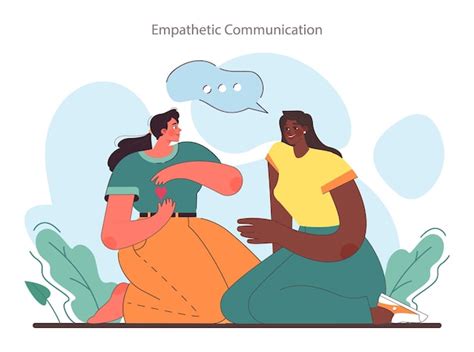 Ilustración de una conversación empática entre un padre y un adolescente