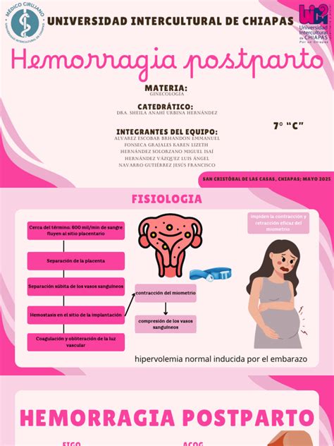 infografía sobre prevalencia y mortalidad de la hemorragia postparto a nivel mundial