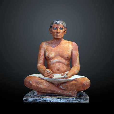 Escriba sentado del Louvre
