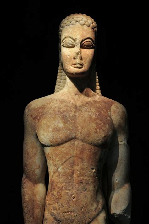 Escultura de un kouros