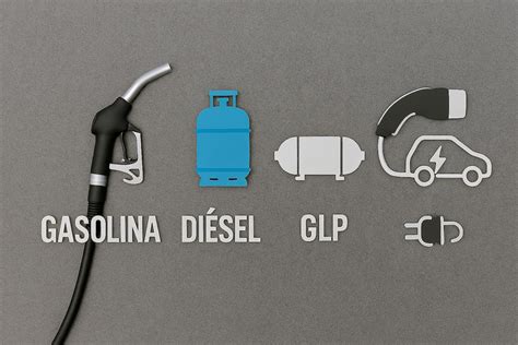 infografía sobre los tipos de combustible para coches