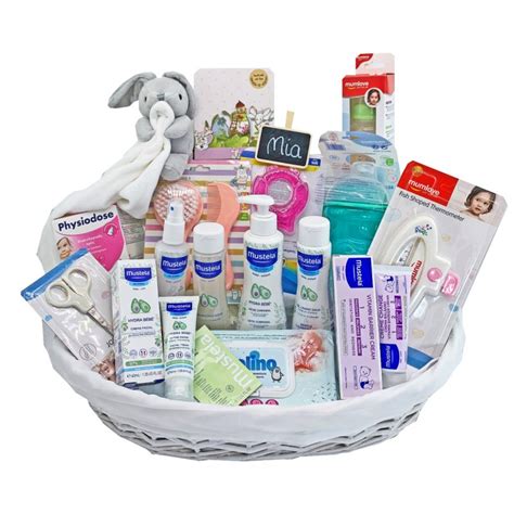 Cesta de bebé personalizada