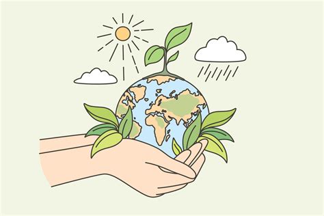 Iconos representando la sostenibilidad y la ecología, relacionados con la lactancia materna.