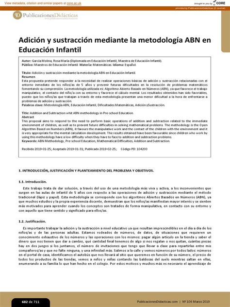 Infografía: Beneficios de la metodología ABN en educación infantil