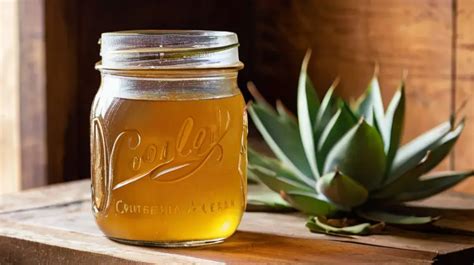Planta de Agave y néctar de Agave como endulzante natural